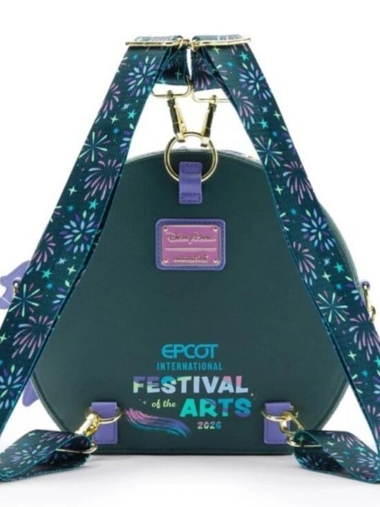 Loungefly Figment Epcot International Festival of the Arts 2026 Disney Bag NWT​